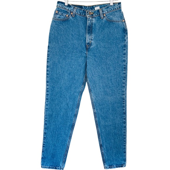 Levi’s RARE Vintage NWT 512 Medium Light Wash Straight Leg Jeans Size 32X31 - Picture 3 of 10